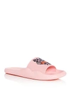 KENZO WOMEN'S CITY POOL SLIDE SANDALS,F852SD104P71