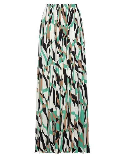 Roberto Cavalli Long Skirts In Beige