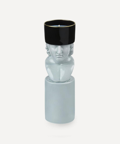 Ginori Il Letterato Musk Road Scented Candelabra 6x40g In Blue
