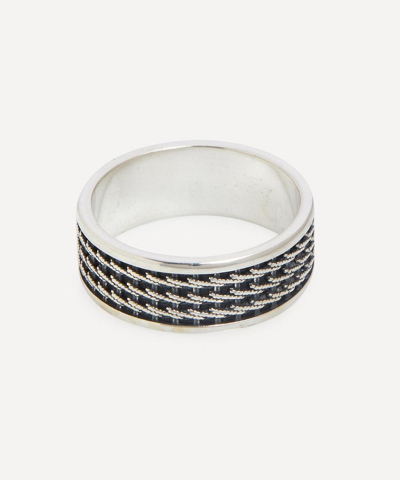 Serge Denimes Sterling Silver Kusari Ring