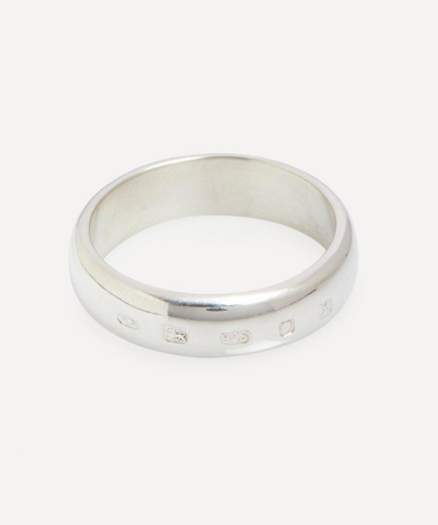Serge Denimes Sterling Silver Traditional Hallmark Ring