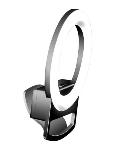 Multitasky Clip-on Black Mini Phone Selfie Ring Light
