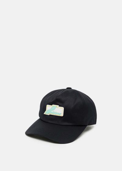 We11 Done Navy Logo Wappen Cap