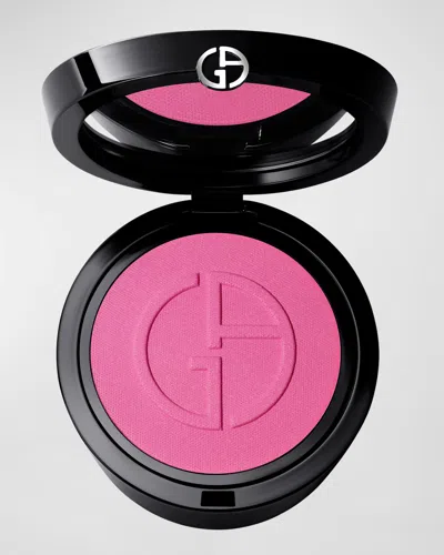 Armani Collezioni Luminous Silk Glow Blush In Ecstasy - Cool Baby Pink