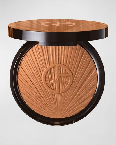 Armani Collezioni Luminous Silk Creamy Bronzing Powder In 100 Sunkissed Sand