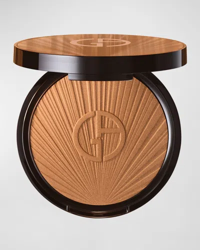 Armani Collezioni Luminous Silk Creamy Bronzing Powder In 90 Golden Sunrays