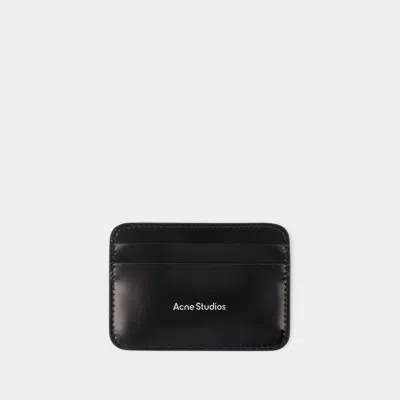 Acne Studios Card Holder In Black