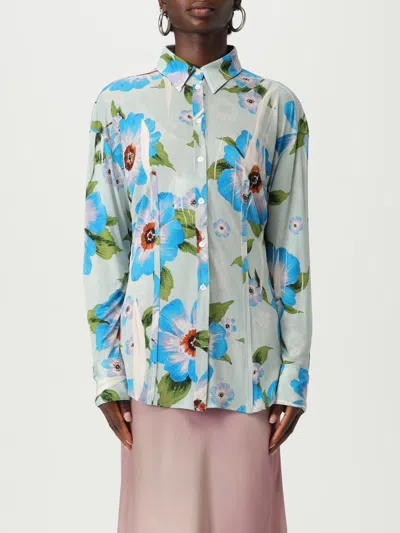 ACNE STUDIOS SHIRT ACNE STUDIOS WOMAN COLOR MULTICOLOR,G92899005