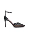 ALAÏA HIGH-HEEL MESH PUMPS