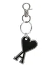 Ami Alexandre Mattiussi Ami Paris Men Ami De Coeur Keyring In 001 Black