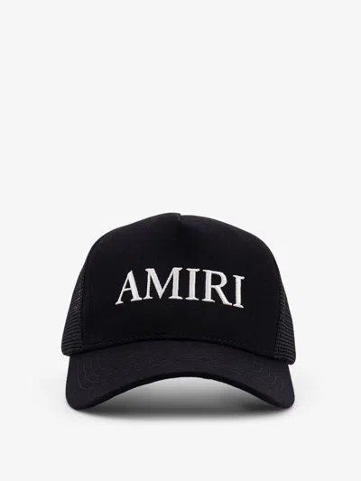 AMIRI COTTON BASEBALL HAT WITH MESH INSERTS