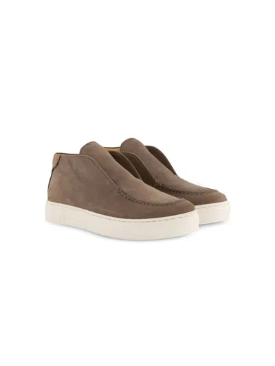 Andrea Montelpare Kids' Slip-on Sneakers In Brown