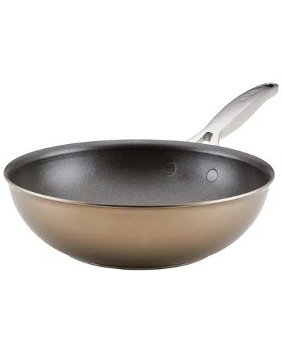 Anolon Ascend Hard Anodized Nonstick 10in Stir Fry Pan In Brown