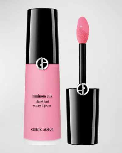 Armani Collezioni Luminous Silk Liquid Blush Cheek Tint In - Bold Pink