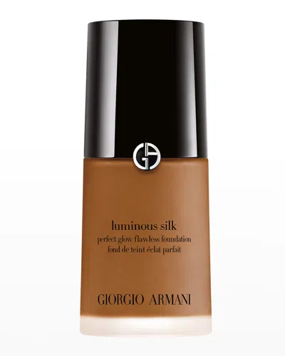 Armani Collezioni Luminous Silk Perfect Glow Flawless Oil-free Foundation In . (deep With A Pink Undertone)