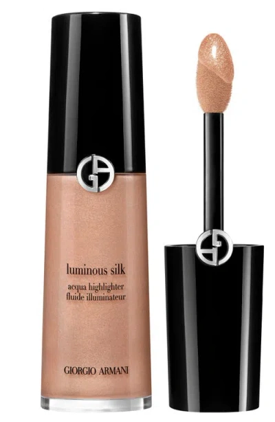 Armani Collezioni Armani Beauty Luminous Silk Acqua Highlighter In 3 Dawn
