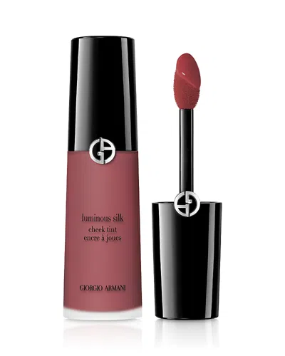 Armani Collezioni Luminous Silk Liquid Blush Cheek Tint In - Intense Berry