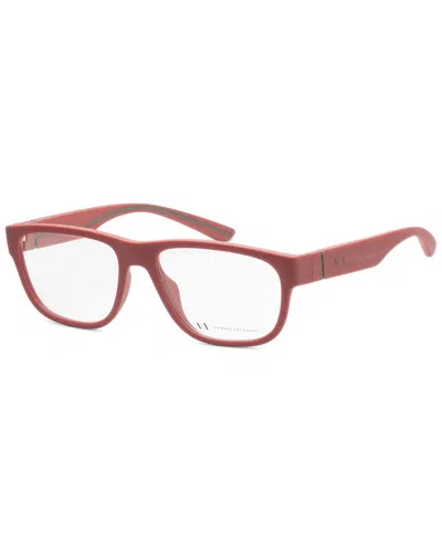 Armani Exchange Men's Ax3102u 56mm Optical Frames In Red
