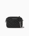 ARMANI EXCHANGE QUILTED SHOULDER BAG WITH CHAIN STRAP