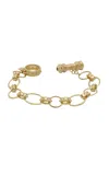 ARMENTA 18K YELLOW GOLD; DIAMOND; AND TOURMALINE BRACELET