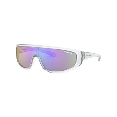 Arnette Transparent Resin Sunglasses In Multi