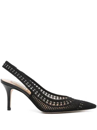 Arteana 80mm Trieste Slingback Pumps In Black