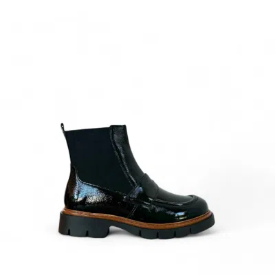 Ateliers Women's Billow Boots In Black Patent