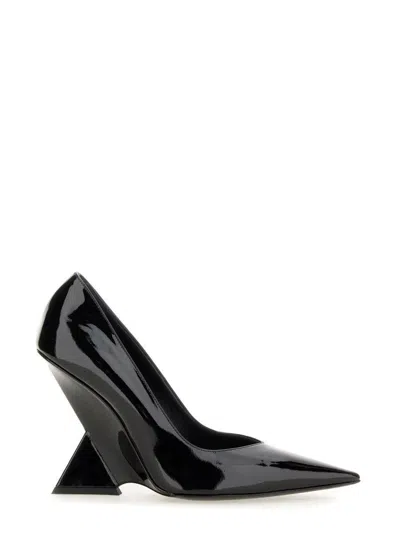ATTICO THE ATTICO CHEOPE PATENT NAPPA PUMP 105MM SHOES