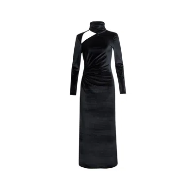 Audrey Vallens Women's Black Miss Av Veronique Dress