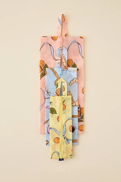 Baggu 3d Zip Pouch Set In Get Ready With Me At Urban Outfitters