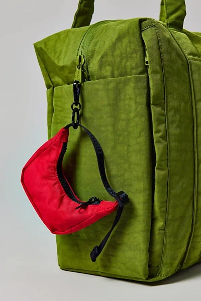 Baggu Crescent Bag Charm In Candy Apple At Urban Outfitters In Green