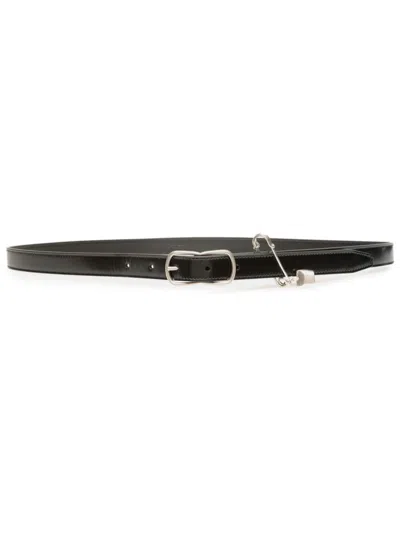 Bally Leather Belt In Black