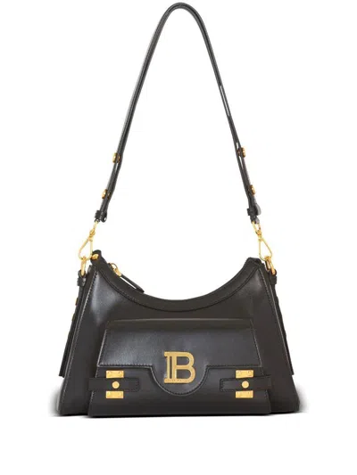 Balmain Paris Bag B Buzz Hobo In Black