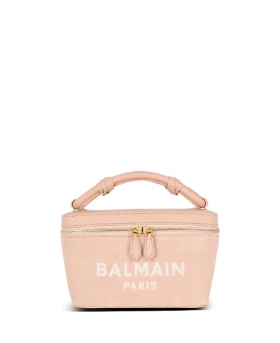 BALMAIN WOMEN'S B-ARMY VANITY CASE IN LEATHER