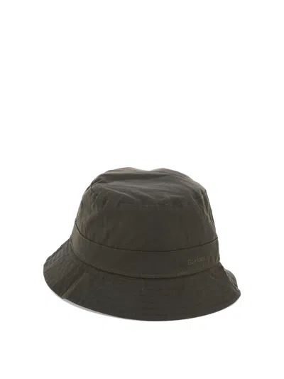 Barbour Belsay Wax Hats Green