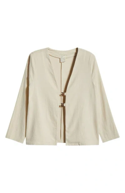 Boamar Libia Linen Blend Jacket In Sienna