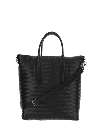 Bottega Veneta Black Avenue Tote