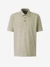 BOTTEGA VENETA BOTTEGA VENETA COTTON MOTTLED POLO