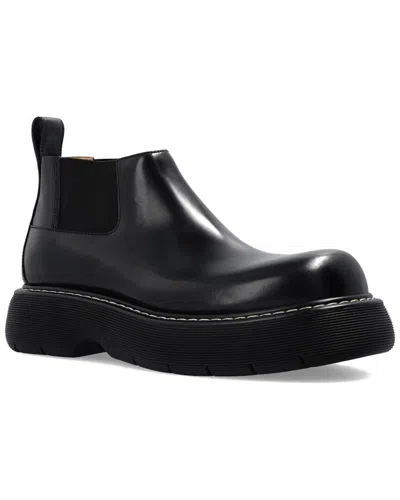 Bottega Veneta Leather Boot In Black