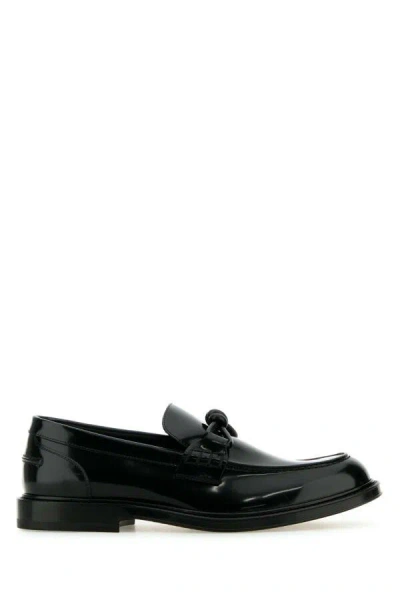 Bottega Veneta Men Loafer Nodo Intreccio In Multicolor
