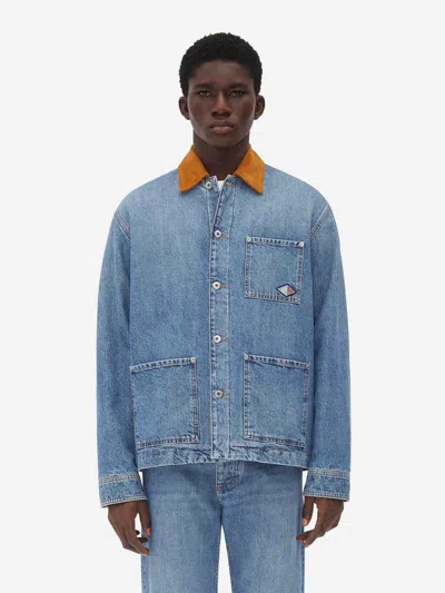 Bottega Veneta Vintage Denim Jacket In Blue