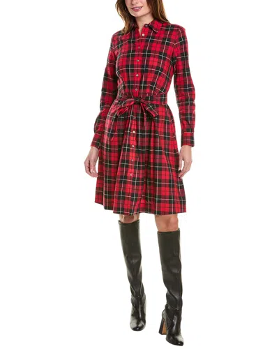 Brooks Brothers Shirtdress In Red