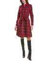 Brooks Brothers Shirtdress In Red