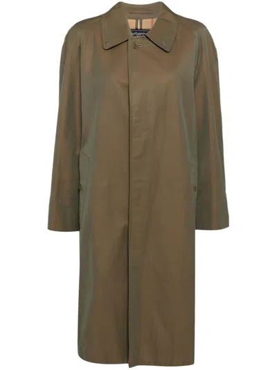Pre-owned Burberry 1990-2000s Trench Coat In Brown