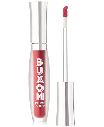 Buxom Cosmetics Plump Shot Collagen Peptides Plumping Lip Serum-multichrome, 0.14 Oz. In Enchanted Berry (warm Berry With Gold  R