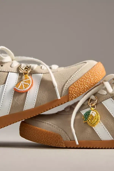 By Anthropologie Food Icon Shoe Charms In Yellow