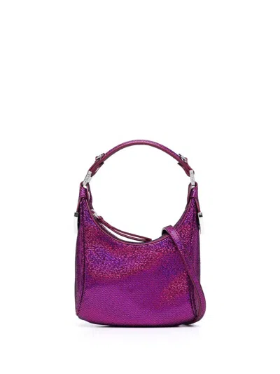 By Far Pre By Far Cosmo Shoulder Bag In Fuchsia