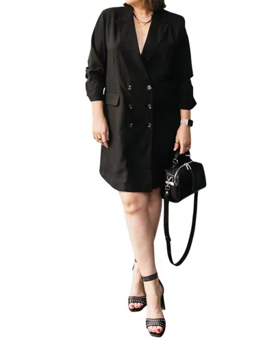 B.young Blazer Dress In Black