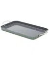 Calphalon Ceramic Nonstick Double Stovetop Griddle In Silver