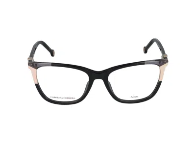 Carolina Herrera Eyeglasses In Black Nude